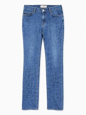 Carhartt Women’s Straight Leg Blue Work Jeans Size 12, Rugged Casual Staple